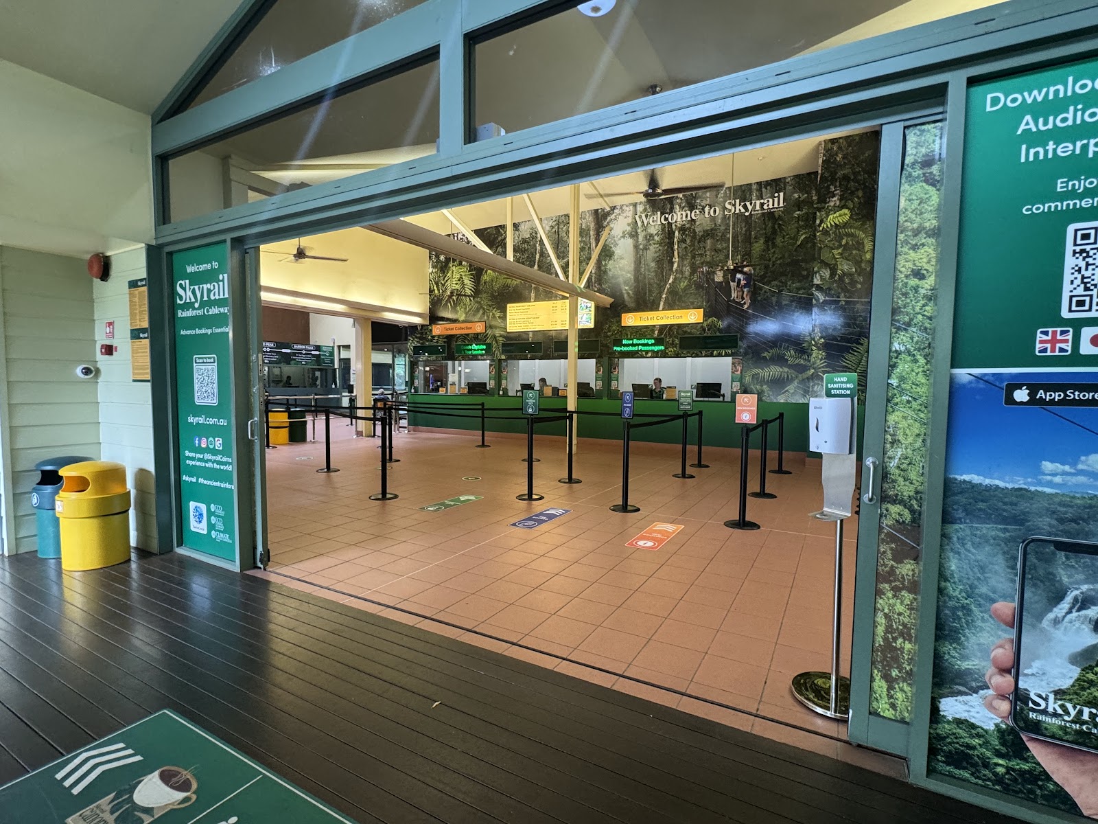 Skyrail canopy cafe