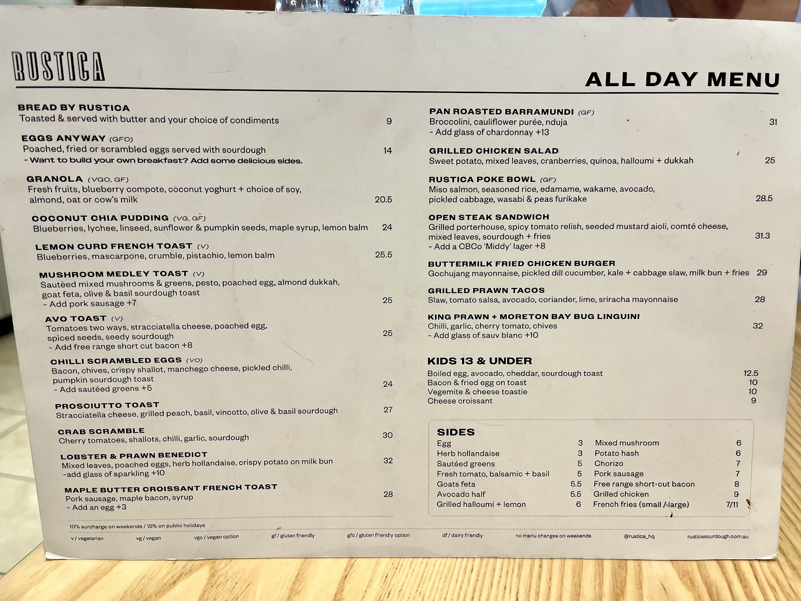 Rustica Brighton