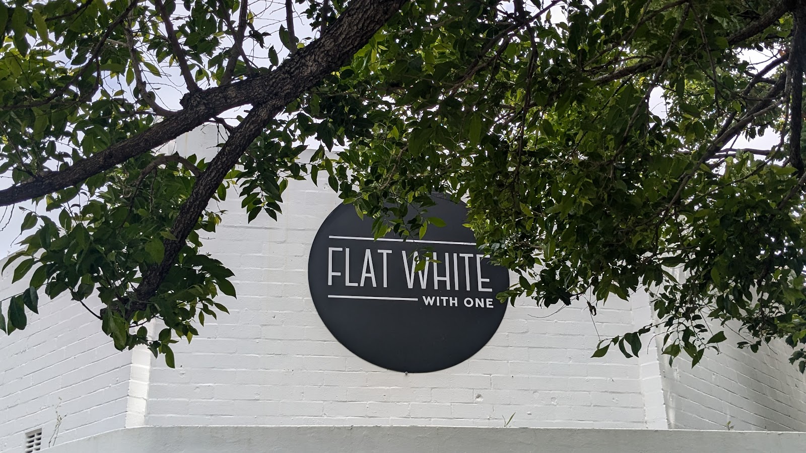 Flat White With One